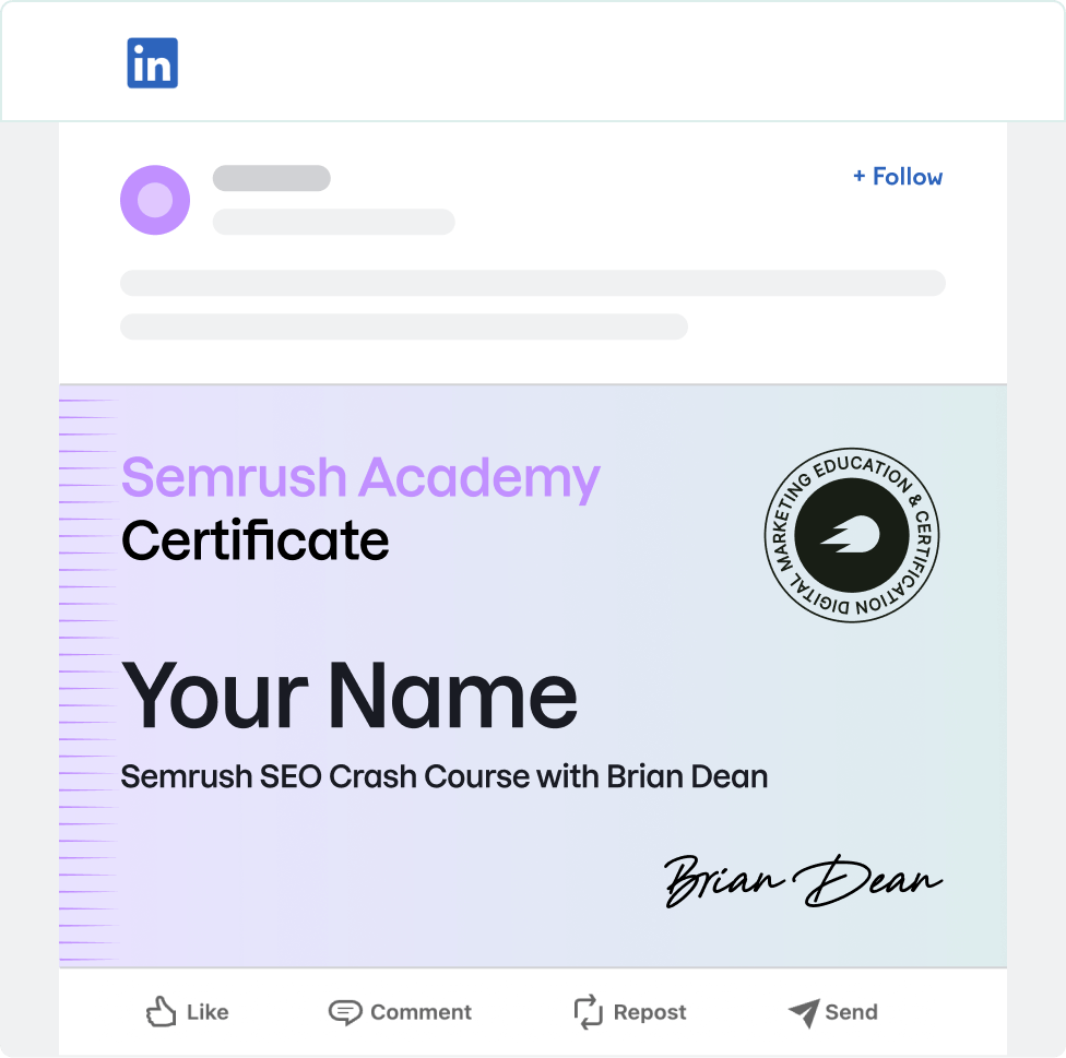 Get certified in 5 easy steps