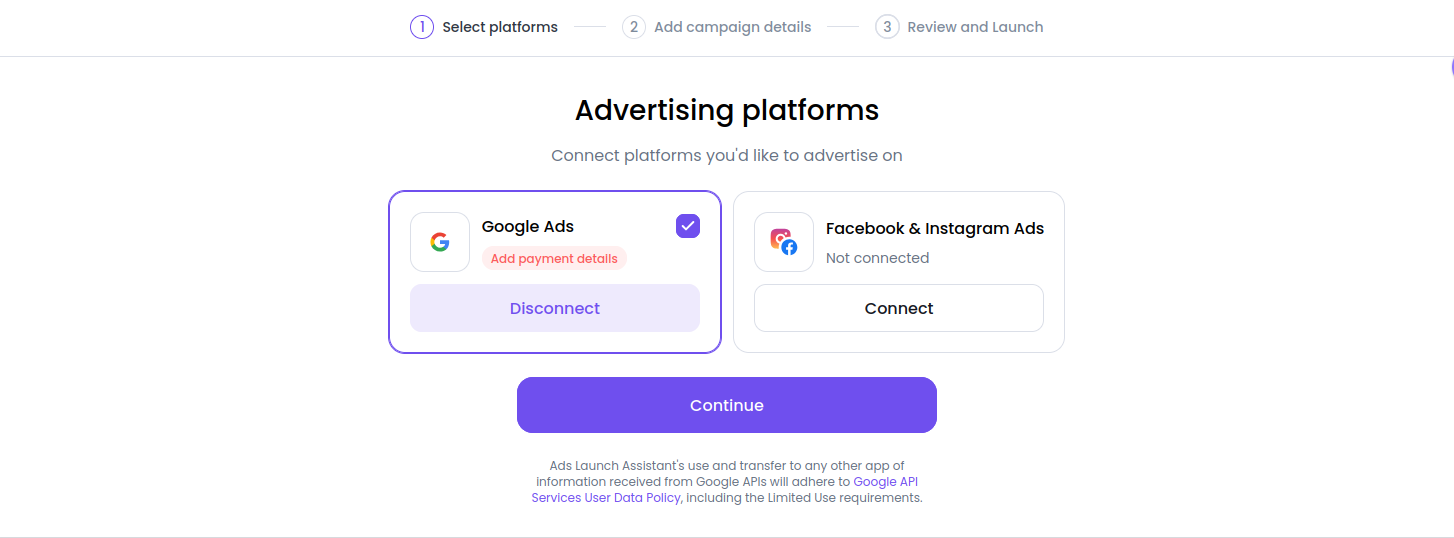 Ads Launch Assistant image 5